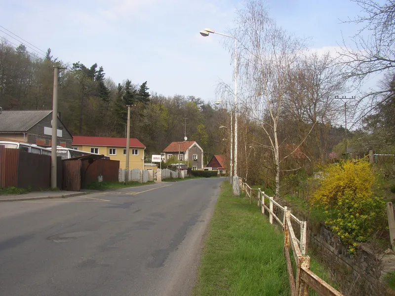 Vrapická ulice ve Vrapicích