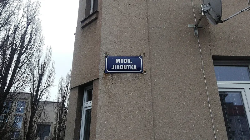 Ulice MUDr. Jiroutka v Kladně