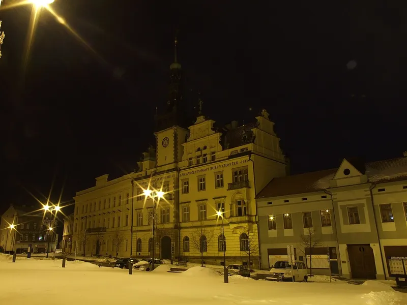 Kladenská radnice na náměstí starosty Pavla