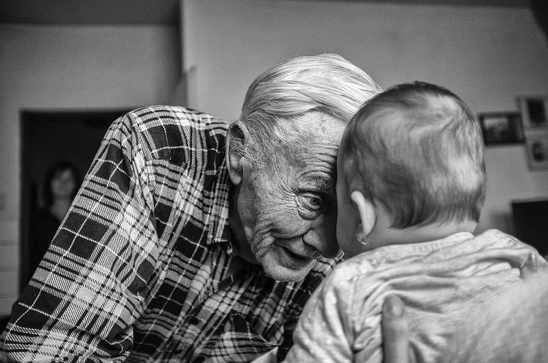 Fotografie Michaela Hankeho z cyklu Poslední návštěva